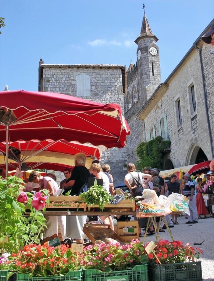 Hotel Restaurant La Dame Du Lac Monflanquin Εξωτερικό φωτογραφία